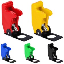 12mm Safety Flip Cover Cap for Toggle Switch 5 Colours
