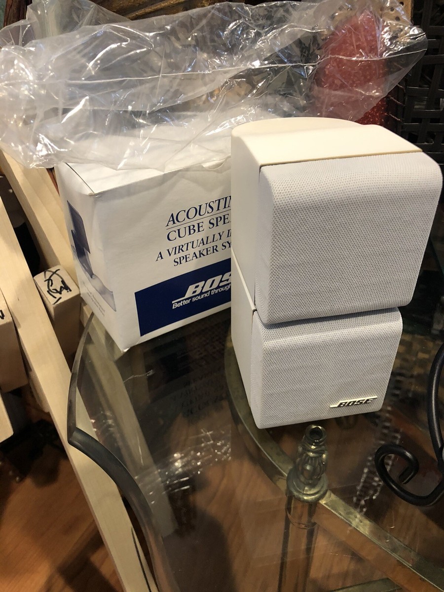 1 x Vintage Bose First Gen Double Cube Speaker Bose Sound