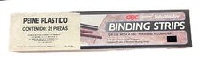GBC Presentation Velo Binding Strips 4 Packages of 25 Counts each Total 100