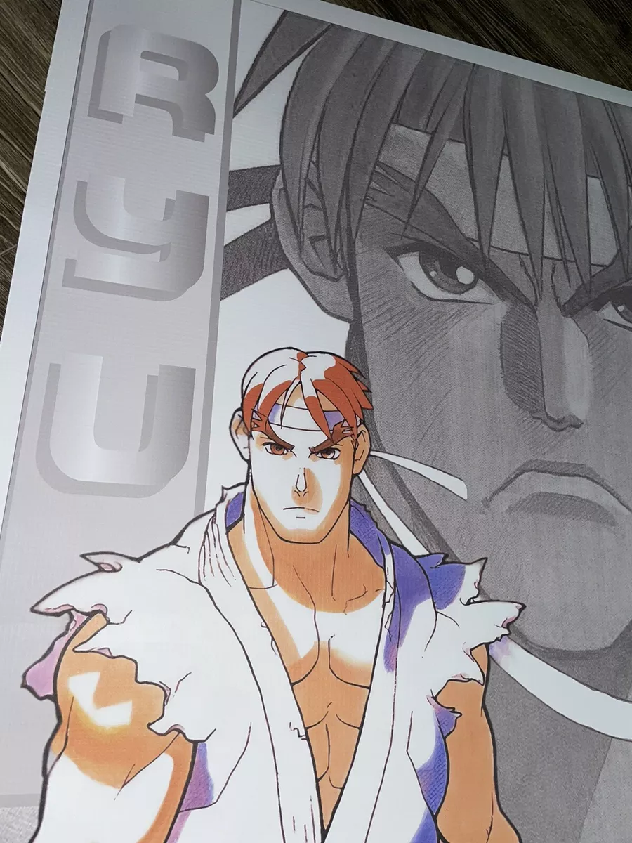 Ryu Official Portrait Art from Street Fighter Alpha 3