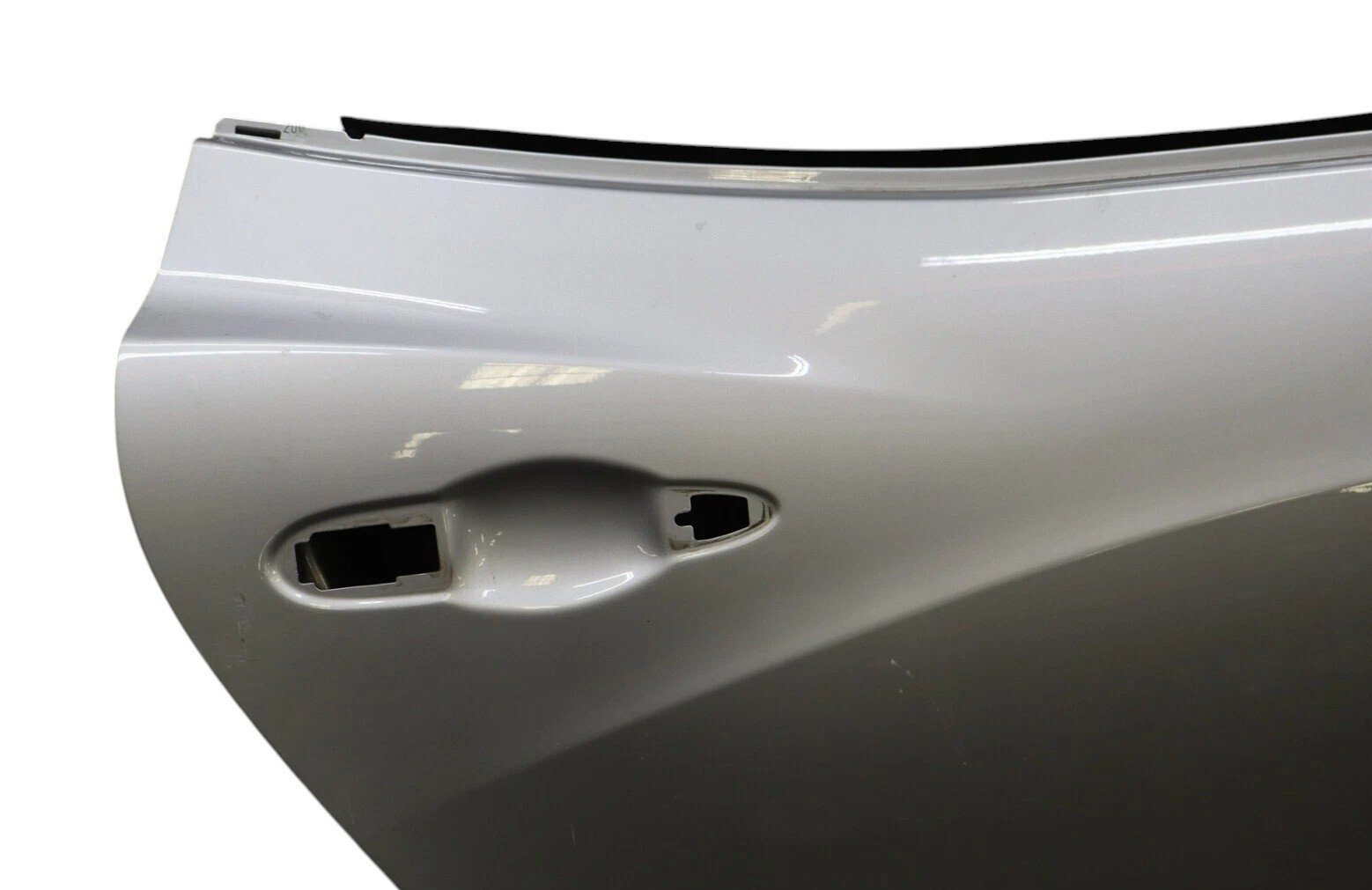 14-22 Maserati Ghibli Rear Right Passenger Side Door Shell Panel Silver OEM