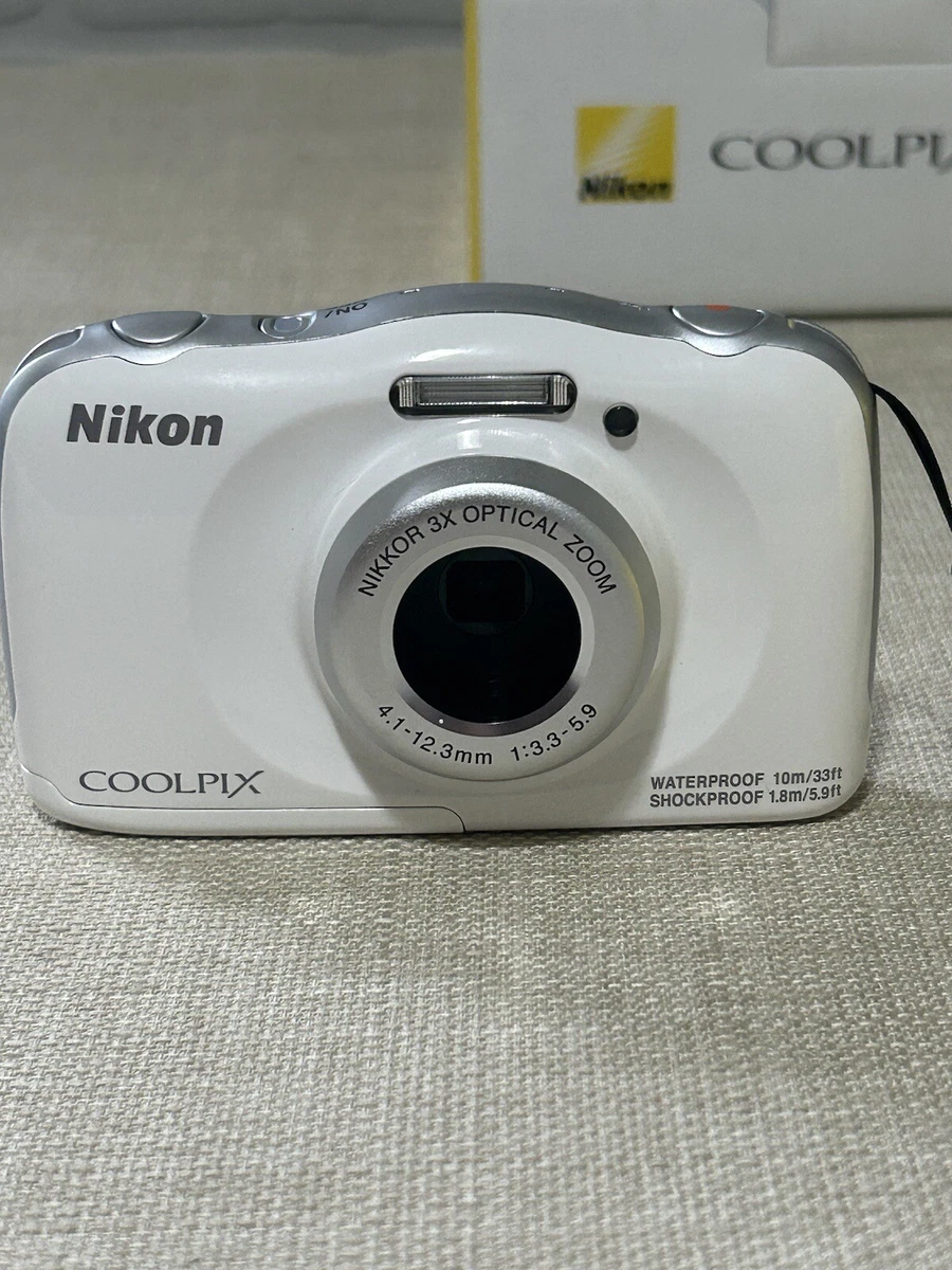 Nikon Coolpix W150 13.2MP Point & Shoot Camera - White
