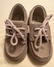 Sperry Intrepid Crib Boat Girl/Boy Shoes - Infant Size 4