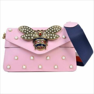 gucci pearl bee bolsa