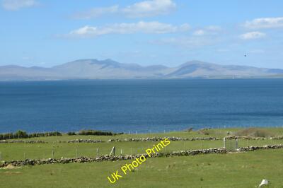 Photo 12x8 View from the R335 Leckanvy Looking north across Clew Bay. c2015
