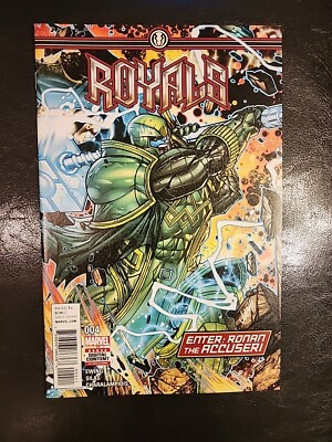 ROYALS #4 MARVEL COMICS AUGUST 2017 Enter: Ronan The Accuser! 