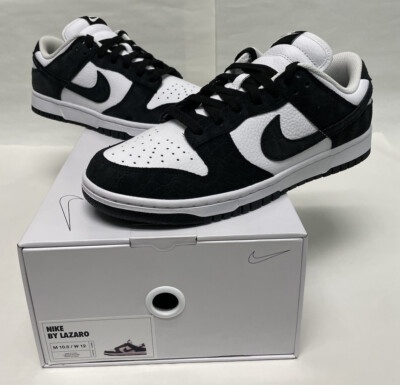 1 of 1 Crocodile Suede Nike Panda Dunk Low *Nike iD * custom made