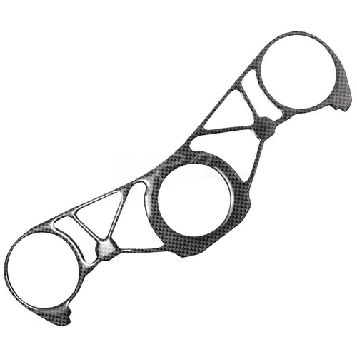 Handle Yoke Cover Protector Sticker Pad for 2009-11 YZFR1 R1 Carbon Fiber Look - Picture 3 of 5