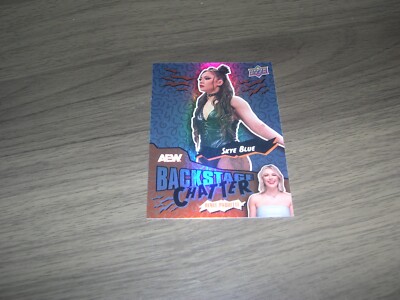 2025 AEW Upper Deck SKYE BLUE Backstage Chatter #BC-5