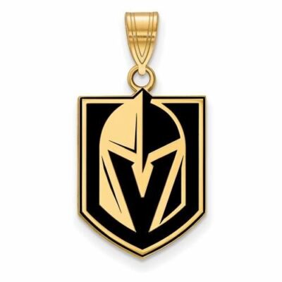 GP Sterling Silber Vegas Golden Knights großer Anhänger