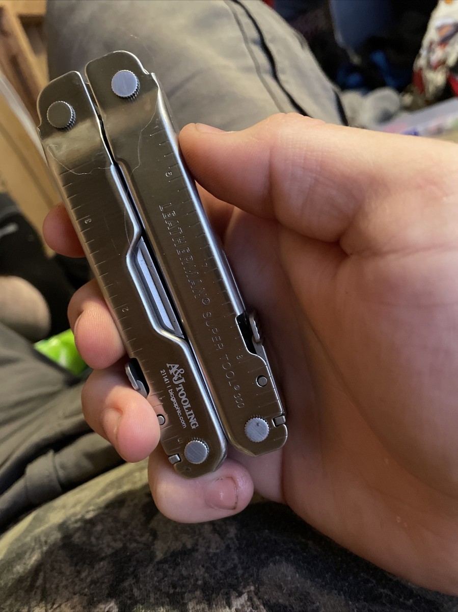 Leatherman Supertool 300 Stainless Steel Multitool with