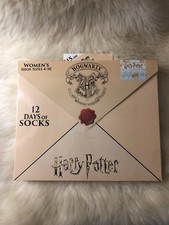 NEW Women s Harry Potter 12 Days of Socks Christmas Advent Calendar Gift Box