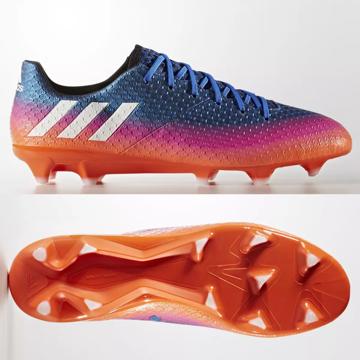 adidas Messi 16.1 FG Mens Football Boots Blue RRP 170 SIZE 11