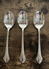 3 - Oneida Community BANCROFT Posate Inox 7" Cucchiai Betty Crocker