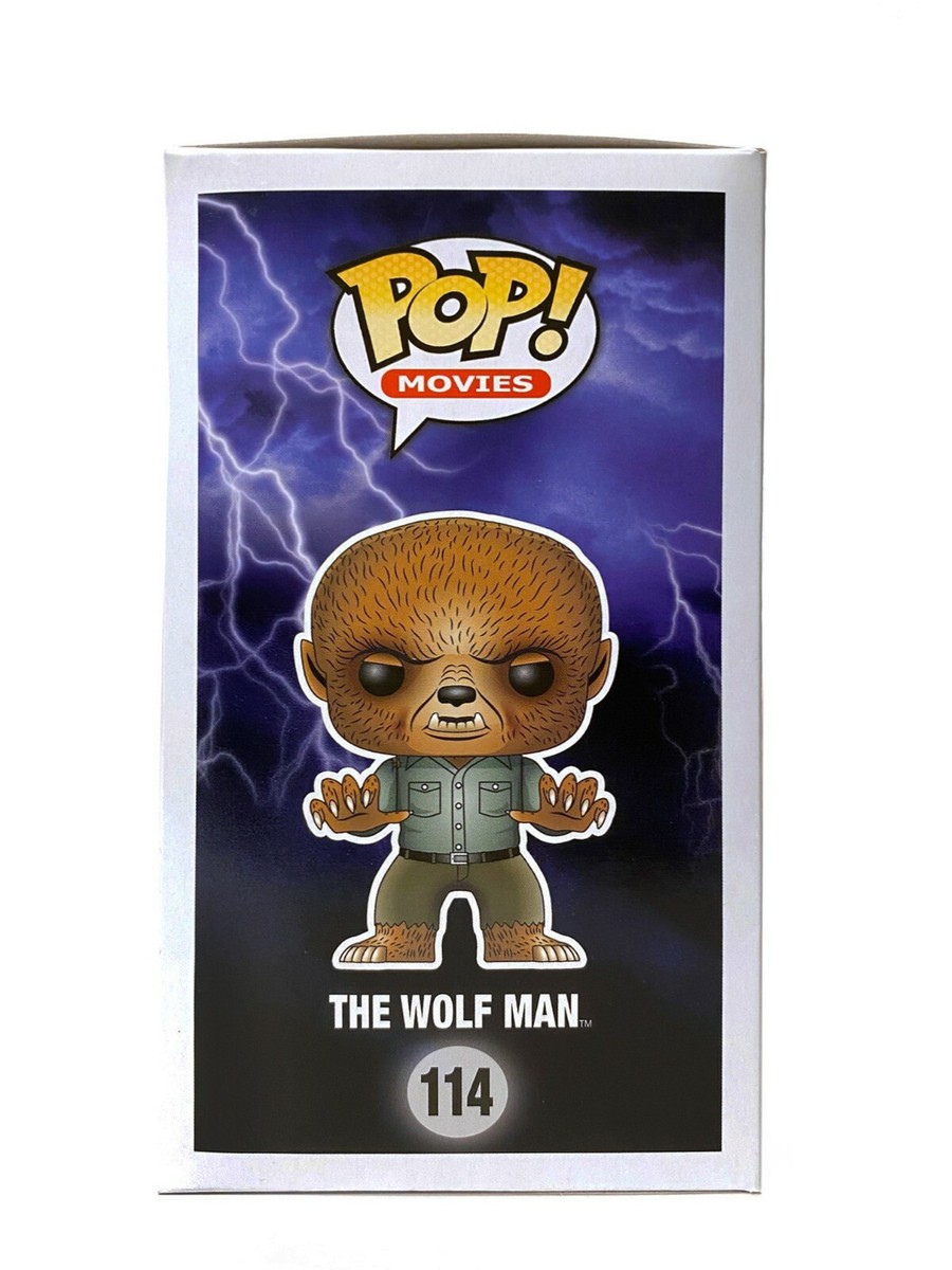 Funko Pop! Monsters #114 The Wolf Man Vaulted/Retired NIB VHTF | eBay