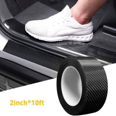 10FT/10' Anti-Scratch Bumper Strip Sill Protector Scuff Car Auto Door Plate E