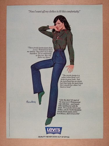 levis stretch denim