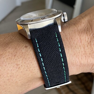canvas watch strap