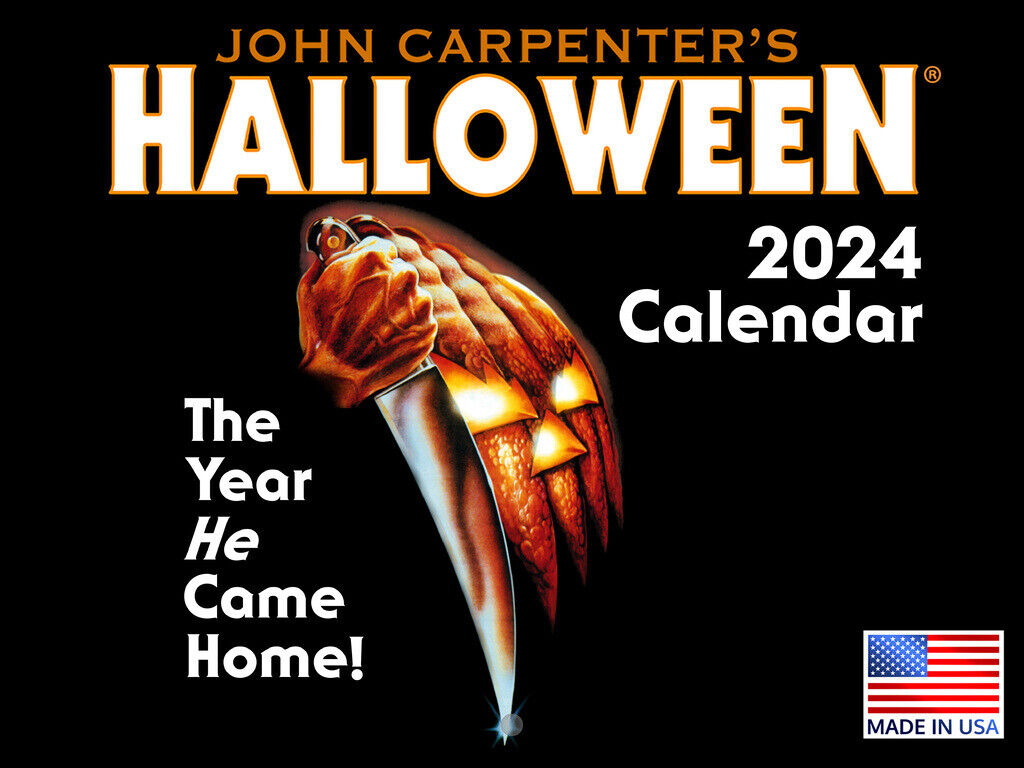 Halloween Horror 2024 Wall Calendar