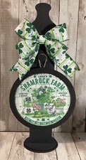 ADORABLE ST. PATRICK  S DAY SIGN with Decorative Sign Post Display 15  