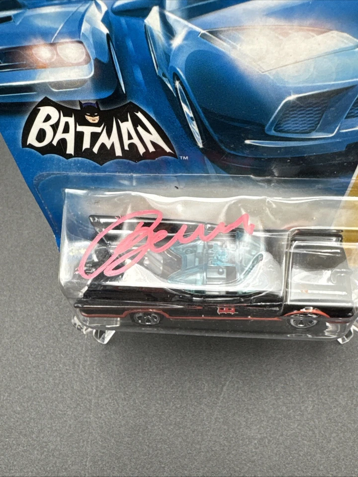Hot Wheels 1966 TV Series Batmobile signed/autographed by George Barris NO COA - Image 2 of 4
