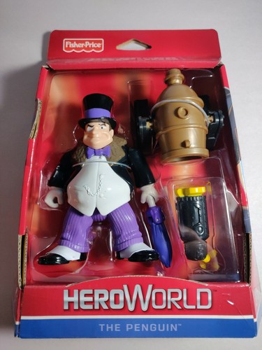 Fisher Price DC Super Friends HeroWorld THE PENGUIN (CosBman194) - Picture 3 of 9