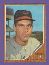 1962 Topps - #533  Charley Lau SP - Baltimore Orioles - Ex+  CENTERED