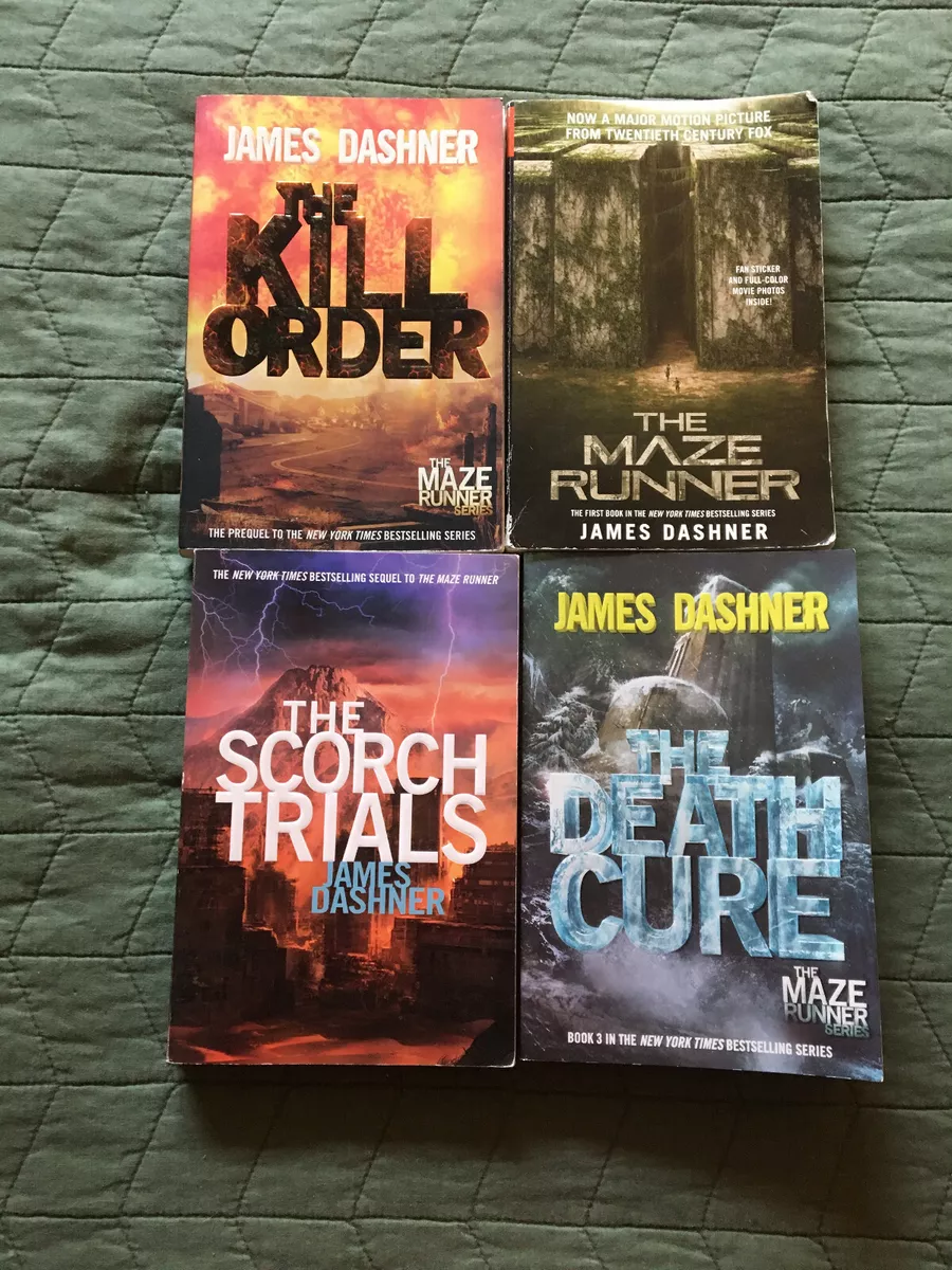 Maze Runner 4 book Series (Prequel- 3)