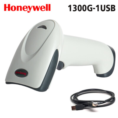 Honeywell 1300G-1USB 1D HandHeld Linear-Imaging Barcode Scanner Reader w/ Cable