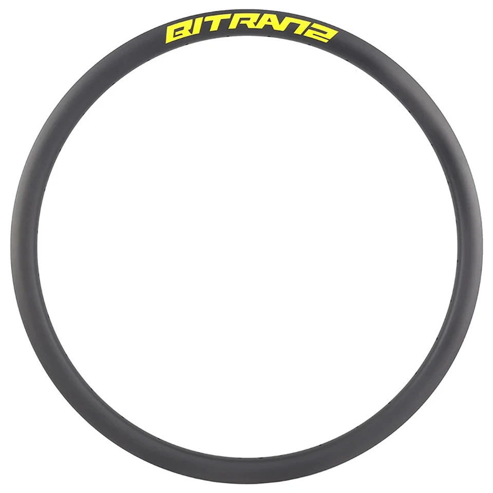 MTB Bicycle Carbon Fiber Rim 29er 30*34mm Tubeless Clincher Ring UD Matte - Image 3 of 4