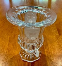 NOS NWT SHANNON CRYSTAL COMPOTE FROSTED LION DESIGNS OF IRELAND