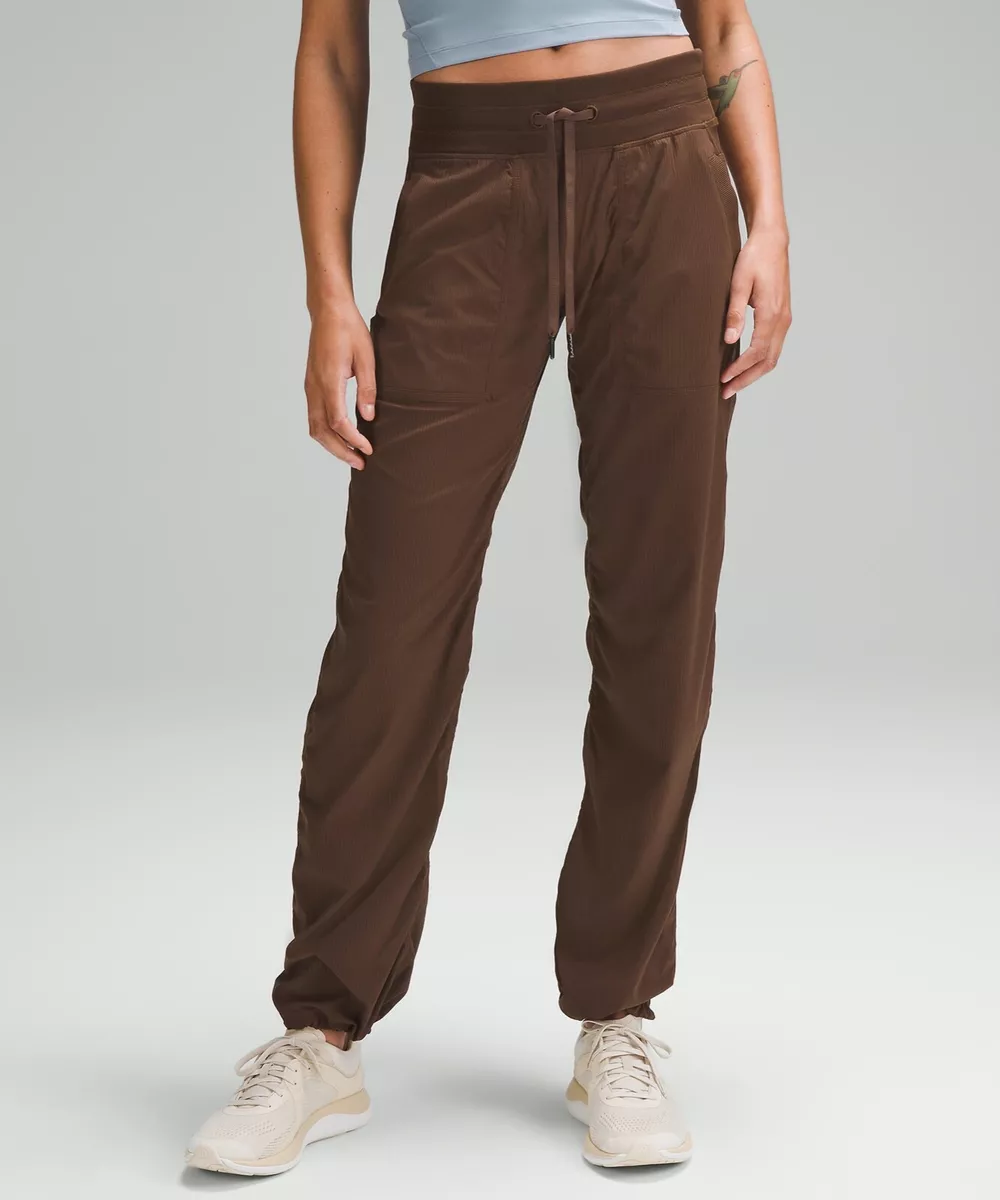 Lululemon Dance Studio Mid-Rise Pant Regular Color Espresso Size:2 MSRP  $118