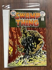 Swamp Thing #9 Classic Bernie Wrightson Cover Bronze Age DC Comics 1974 TAN PAGE