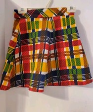 Vintage Girls Colorful Skirt 11" Waist