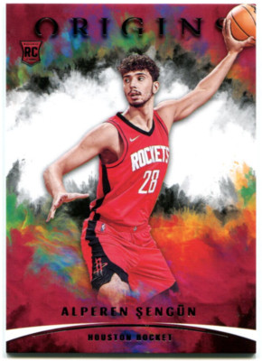 2021-22 Panini Origins #66 Alperen Sengun Rookie Card NM Houston
