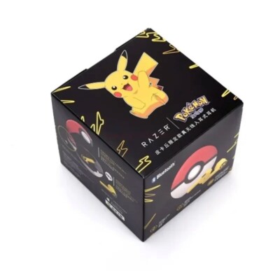 Razer Pokemon Limited Edition Pikachu Bluetooth Headphones Wireless Earbuds