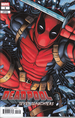 Deadpool Seven Slaughters Neuware 2023 new Marvel 1:25 Variant Cover G