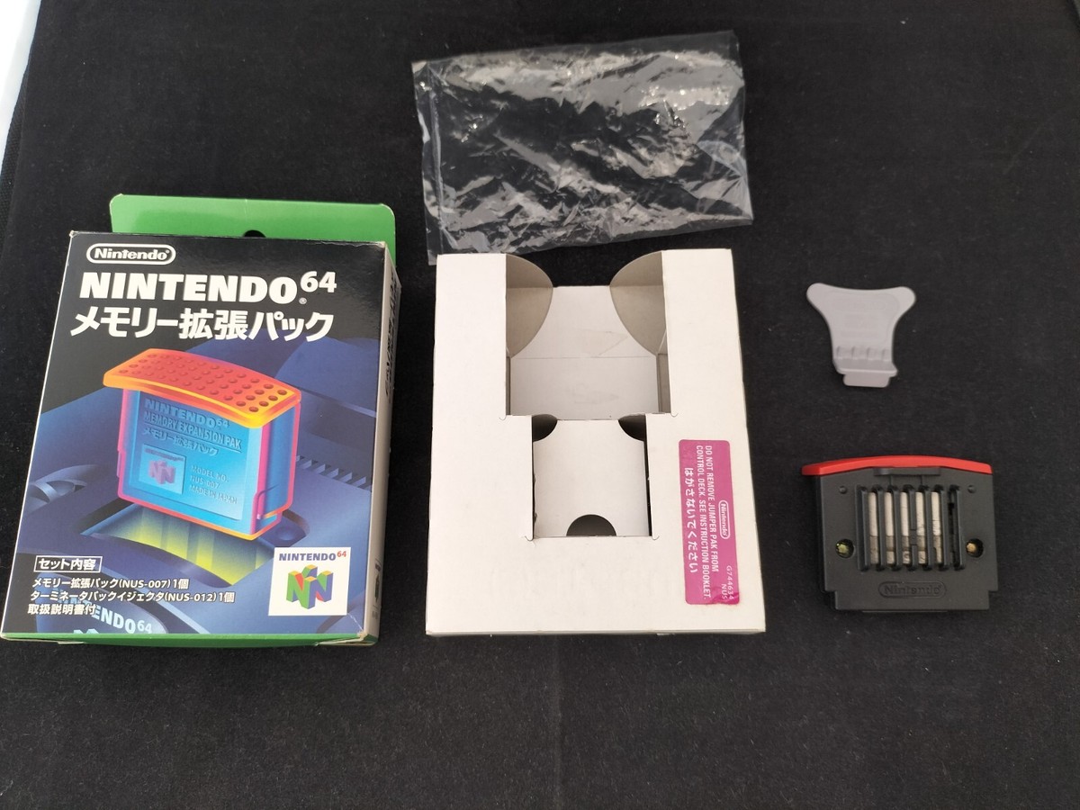 M Nintendo 64 Memory expansion pak N64 pack Japan N64w/box | eBay
