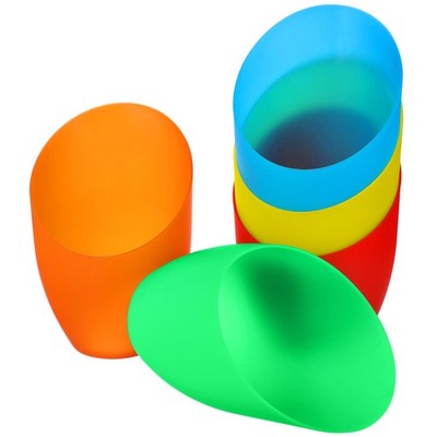 5pcs Plastic Lampshade Replacement Plastic Lamp Shade Horseshoe Lamp Cover