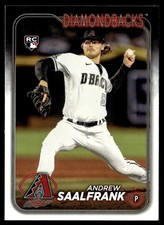 2024 Topps Andrew Saalfrank Rookie Arizona Diamondbacks #406