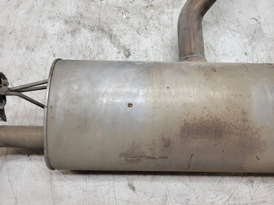 07 2008 2009 2010 BMW X5 3,0 L ESCAPE TRASERO SILENCIADOR TUBO DE ESCAPE FABRICANTE ORIGINAL 18-30-7-584-358 Foto 4 de 4