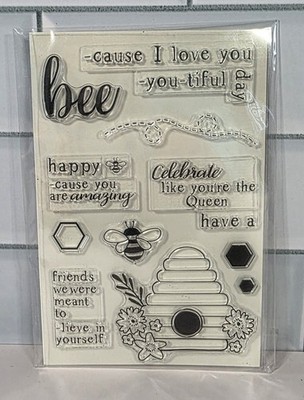 Lot Of 7 Clear Stamp Sets From Various Companies