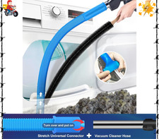 Dryer Vent Cleaner Kit Dryer Lint Vacuum Attachment with Stretch Universal...