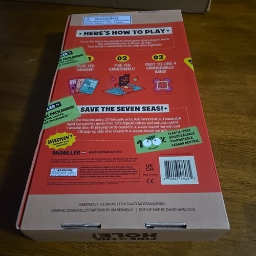 Fire in The Hole! The Pirate Adventure Board Game for the Whole Family New - Picture 2 of 6