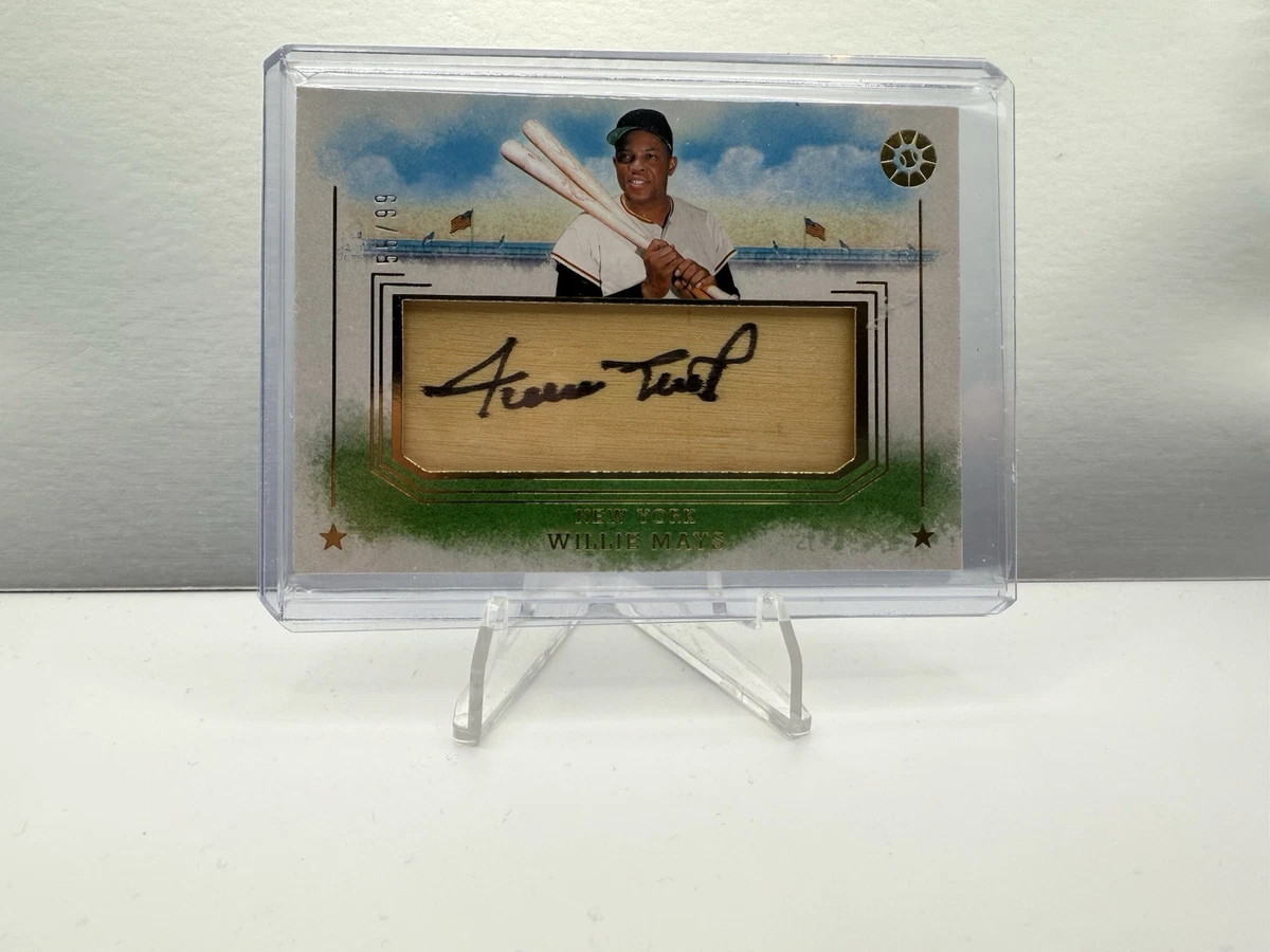 Willie Mays Autograph Baseball Trading Cards for sale | eBay