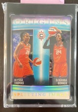 2024 Panini Origins WNBA - Splitting Image DeWanna Bonner, Alyssa Thomas #15...