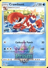 Crawdaunt 33/172 Uncommon Brilliant Stars Pokemon
