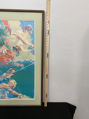 Leroy Neiman “Legends Of Golf” Serigraph In Frame PRICE LOWERED