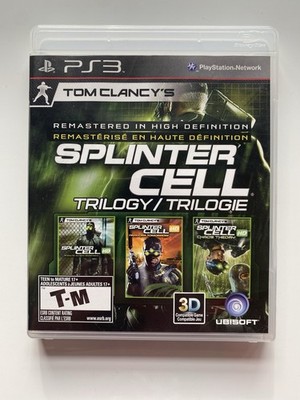 Tom Clancy's Splinter Cell Trilogy (PS3, 2011) Complete CIB w/ Manual Tested
