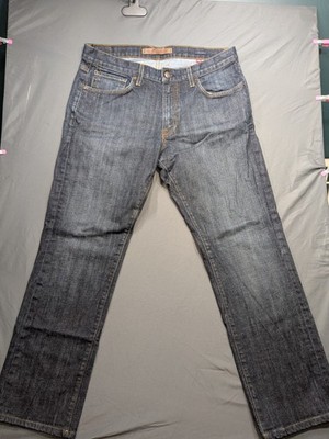 Agave Gringo Classic Straight Dark Blue Denim Handmade Men's Jeans-36